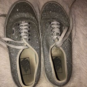 Somber sparkly Ladies vans